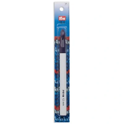 Imagen de Prym Gancho De Ganchillo Para Lana, 17 cm Largo x 12 mm Grosor, Gris