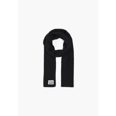 Imagen de Levi&#039;s BACK Patch Scarf Unisex Bufanda, Talla: One Size, Regular black