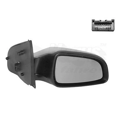 Imagen de espejo retrovisor Van Wezel 3745818 derecha imprimado completo, convexo, para ajuste elect. espejo, calefactable OPEL: Astra H Hatchback