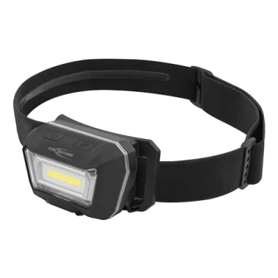 Imagen de Ansmann Linterna Frontal Profesional HD280RS Recargable, Multicolor