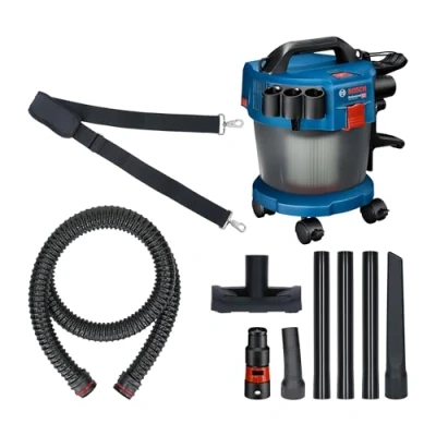 Imagen de Bosch Professional 18V System GAS 10 L Aspirador a batería (depósito l, 90 mbar, ruedas, sin batería)
