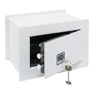 Imagen de ARREGUI Ideal 5 271310 Caja Fuerte de Empotrar a Pared con Cerradura Llave Seguridad para Casa y Hogar Fácil Usar 20 x 30 cm 7 L