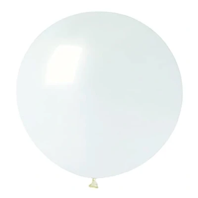 Imagen de Paquete 10 maxi globos en latex natural Premium Quality G40 (Ø 100cm / 40&quot;), transparente