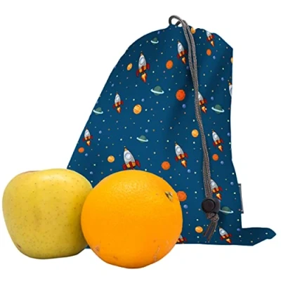 Imagen de NERTHUS Bolsa de Almuerzo con cordón, Adaptable, facil Limpiar y Apta para Lavadora