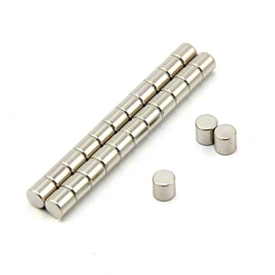 Imagen de N35 Magnet de Neodimio Para Artes, Manualidades, Fabricación Modelos, Bricolaje, Pasatiempos, Oficina Y Hogar 5mm Diámetro x Espesor 0.76kg Paquete 50