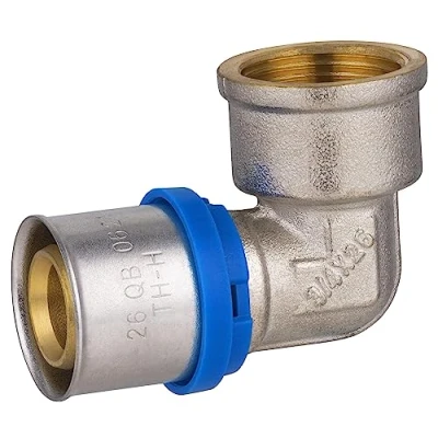 Imagen de Codo Hembra 3/4 multicapa prensar Ø26 QUICK PLOMBERIE