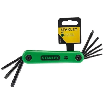 Imagen de STANLEY 4 69 263 Juego 8 llaves torx t9 t40 tipo navaja