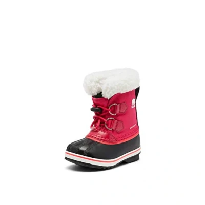 Imagen de Sorel Yoot Pac Nylon Waterproof, Botas de Invierno para Unisex Niños, Rojo (Bright Rose), 25 EU