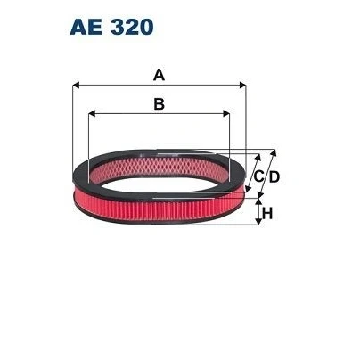 Imagen de Filtro de aire FILTRON AE320
