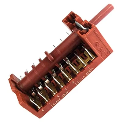 Imagen de SOS Interruptor de accesorios para horno, estufa 32012461 ALLIA, ALLIANCE, AYA, COBAL, EDSON, FAR, HOME, JETGAZ, ORLINE, SOGELUX, TECHNICAL, TECHWOOD,