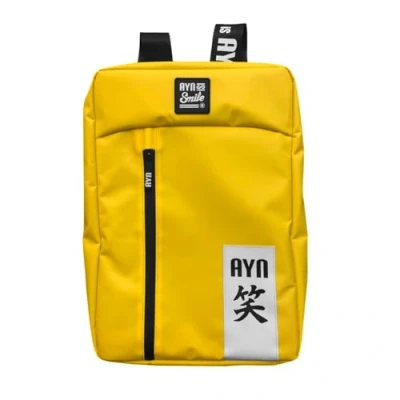 Imagen de Mochila Antirrobo Impermeable Smile Akira Amarillo Para Portátil 16&#039;&#039;