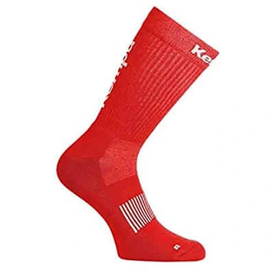 Imagen de Kempa Logo Classic Socks Calcetín De Balonmano Con Fondo Reforzado, Hombre, Rojo/Blanco, 46 50