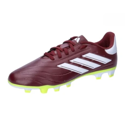 Imagen de adidas Performance COPA PURE 2 CLUB FXG Unisex Botas de fútbol con tacos para niños, Talla: 37 1/3, Shadow red/footwear white/solar yellow Zapatos