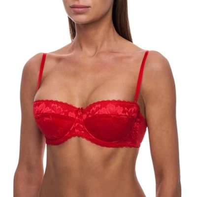 Imagen de frugue Sujetador sin Tirantes Push Up Multiposiciones Mujer Rojo FR 95B