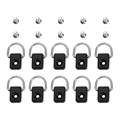 Imagen de Ejoyous Anillo D de Kayak, 10pcs Kayak Rigging Rings para Barco Accesorios la Cubierta con Tornillos M6 Canoa Pesca Vela