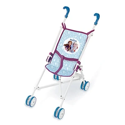 Imagen de Smoby 250113 Cochecito de caña para muñecos y muñecas, Plegable, Tejido Lavable