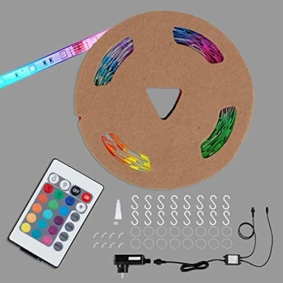 Imagen de Briloner Tira LED Superline, control remoto, 10m, RGB, IP44