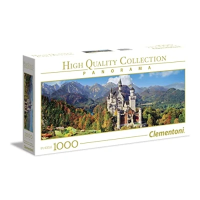 Imagen de Clementoni 39438 Puzzle 1000 Piezas Panorama Neuschwanstein