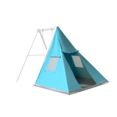 Imagen de HUDORA Vario Módulo Complementario de Columpio Carpa Tienda Infantil Protegida contra Rayos UV con Material PE Impermeable y Mosquitero Juego Opción Ampliación para Niños Adultos