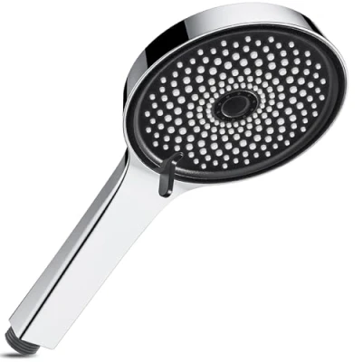 Imagen de Magichome cabezal de ducha alta presión 5 modos con panel 120 mm ancho, universal grande para baño potente baja agua