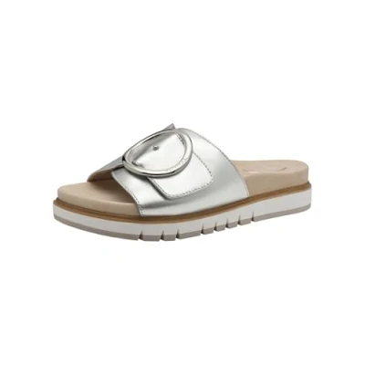 Imagen de Tamaris Sandalias planas, Mujer, Talla: 40, Silver Zapatos