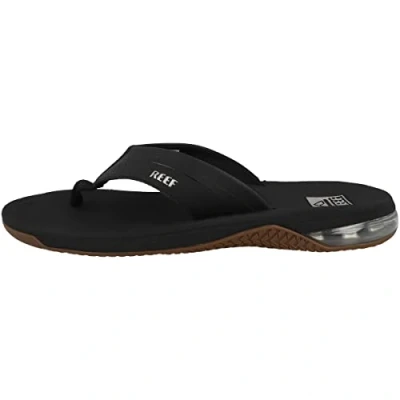 Imagen de Reef Anclaje, Chanclas Hombre, Negro/Plata, 44 EU