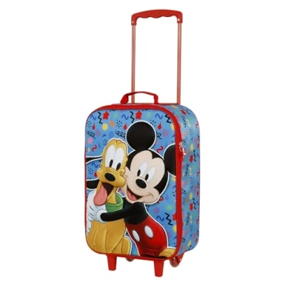 Imagen de Karactermania Mickey Mouse Mates SOFT 3D Trolley para niños, Talla: One Size, Azul