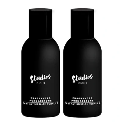 Imagen de Didier Lab Acetona Pura para Uñas Semipermanentes con Fragancia Quitaesmalte Esmalte UV Tips Top Coats y Bases Perfume Nail Polish Remover Paquete de 2x150ml