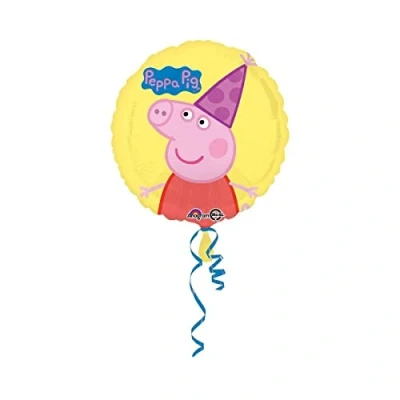 Imagen de Amscan International 3190901 &quot;Peppa Pig&quot; estándar Foil Balloon , color/modelo surtido