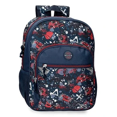 Imagen de Movom Free Time Mochila Adaptable Multicolor 30x38x12 cms Poliéster 13,68L