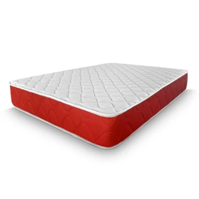 Imagen de amuéblate online Colchón Viscoelástico Visco Red Reversible, Firmeza Dureza Media Alta, Transpirable, Antiácaros, Antibacerias e Hipoalergénico, Espuma con Memoria, Blanco, 105 x 180 cm