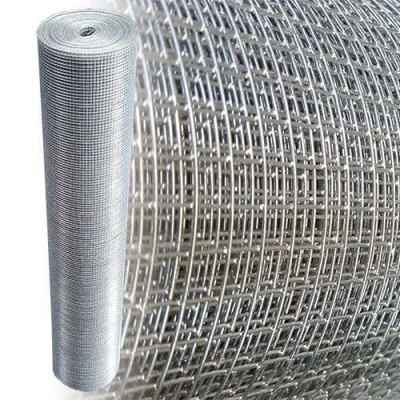 Imagen de Garmix Malla de alambre 6 x mm, 4 esquinas, galvanizada, 0,65 mm (5 m, 100 cm)