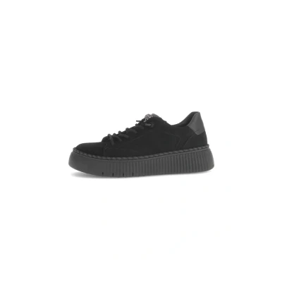 Imagen de Gabor Zapatillas bajas para mujer, ajuste perfecto, Black Altsilver 17, 37.5 EU
