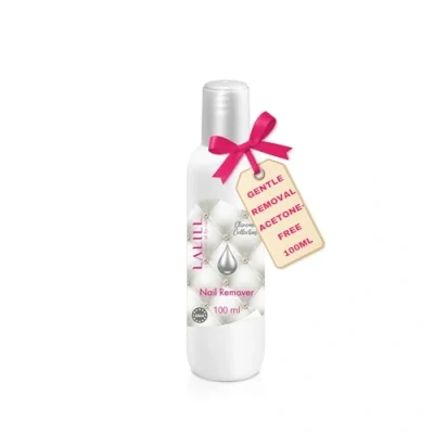Imagen de LALILL Removedor de esmalte uñas 100 ml Quitaesmalte Sin acetona Nail Polish Remover Remoción rápida y fácil Ideal para sensibles