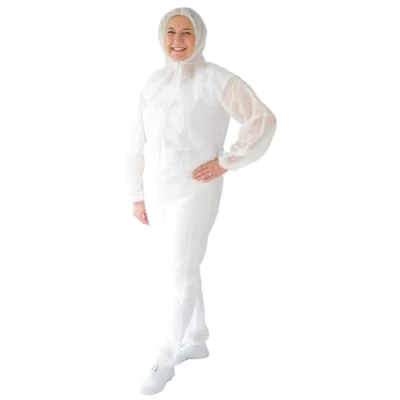 Imagen de ARNOMED 10x mono de protección PP extra fuerte, completo blanco 50g/m², pintor desechable XXL, trabajo para hombre/mujer con capucha, desechable,