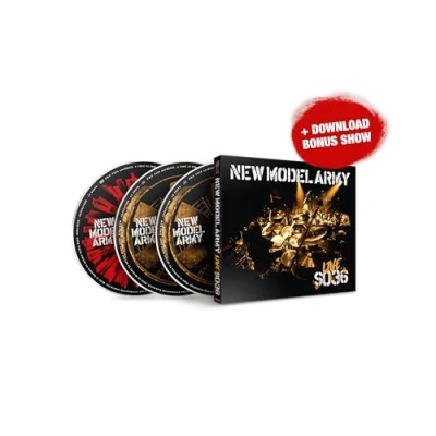 Imagen de New Model Army Live So36 (Ltd. 2cd+Dvd + Downloa