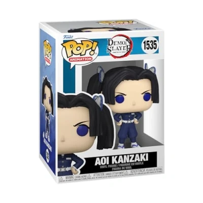 Imagen de Funko Pop! Animation: Demon Slayer Aoi Kanzaki 1/6 Odds For Rare Chase Variant Guardianes de la Noche Figura Vinilo Coleccionable Idea Regalo Mercancia Oficial Anime Fans