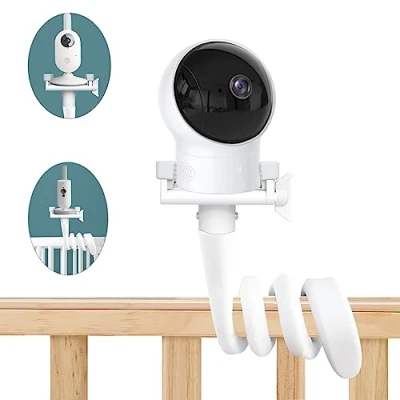 Imagen de EYSAFT Soporte para vigilabebés compatible con Philips Avent Babyphone/GHB/BOIFUN/Eufy/cámara de bebé la mayoría