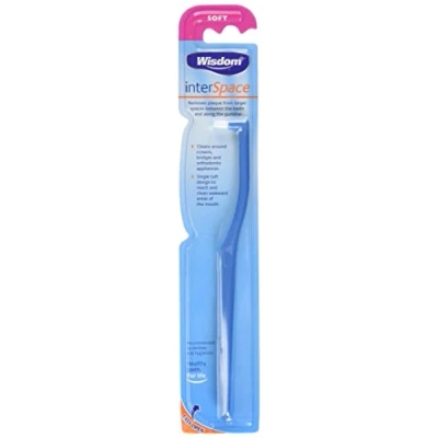 Imagen de Wisdom InterSpace Cepillo de dientes suave (pack x 6)