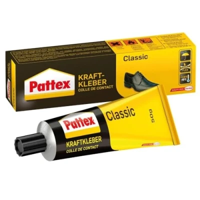 Imagen de Pattex Pegamento de fuerza clásico para mayor resistencia, adhesivo universal alta resistencia (1 x 50 g)