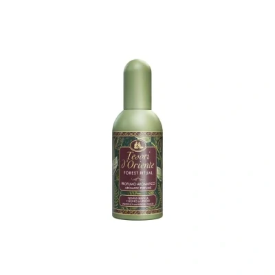 Imagen de Tesori d&#039;Oriente Perfume aromático Forest Therapy, con fragancia fresca y floral, notas de jengibre, rosa, nenúfar blanco, ámbar almizcle, 100 ml