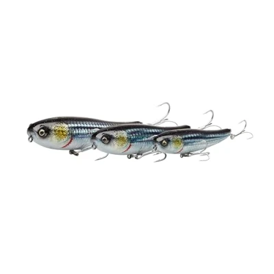 Imagen de Savage Gear Bullet Mullet Surface Lure 8cm (8g) LS Ghost Sardine Señuelo de superficie