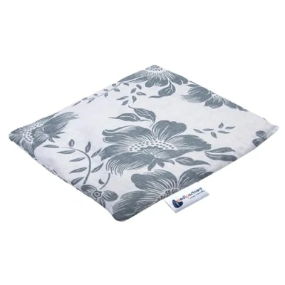 Imagen de Medi Partners Almohada de hueso cereza grande Cojín Térmico 500g Rectangular 20x25cm eco natural 100% algodón terapia calor + frío masaje (Berry)