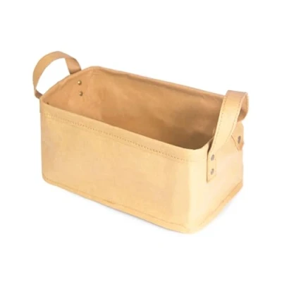 Imagen de Compactor Cesta de almacenaje Beige 28 x 18 H.13 cm