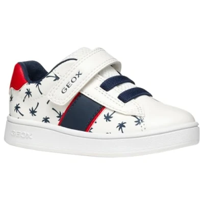 Imagen de Geox B ECLYPER Boy A, Zapatillas Bebé Niños, White/Red, 23 EU