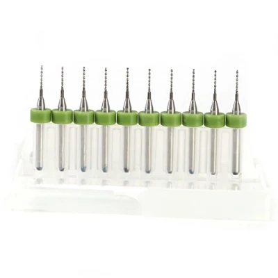 Imagen de 10Pcs Simulacros de Placa PCB Circuito la Flauta Micro Broca 0.7mm (0.7mm)