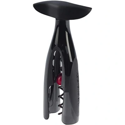 Imagen de Le Creuset Sacacorchos de mesa, TM200, Extrae el tapón la botella vino, Policarbonato, Negro, 59065011007261