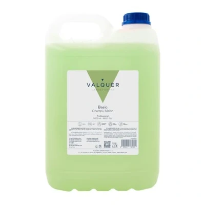 Imagen de Valquer Profesional Champú Soso Melón para peluquería. garrafa profesional. Sin sal 5000ML