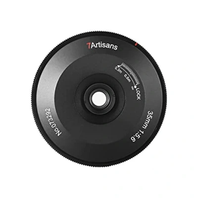 Imagen de 7artisans Lente Ultrafina de 35 mm f5.6 Enfoque Manual Completo para cámara Nikon Z6 Z7 Z50 sin Espejo