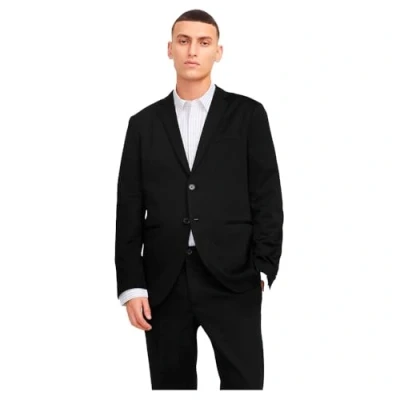 Imagen de JACK &amp; JONES Jjejaxon Jersey Blazer Chaqueta de Traje, Black/Fit: Slim Fit, 52 para Hombre